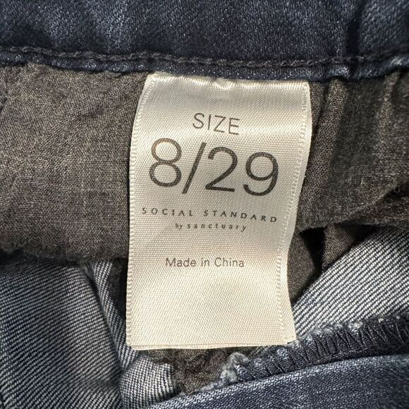 Societal Standard by Sanctuary Mid Rise Kick Crop Jean in Lennox Size 8 (29) - Picture 8 of 12